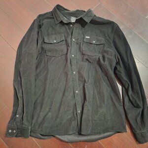 RVCA Long Sleeve Corduroy Button Up "Freeman"